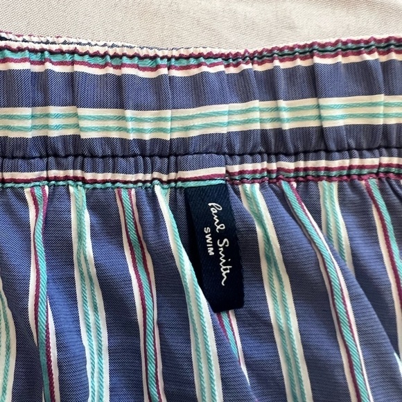 PAUL SMITH SWIM Men’s Swim Trunks, Size Small. - Picture 2 of 6